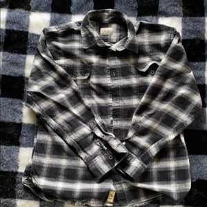 Jachs black and white flannel